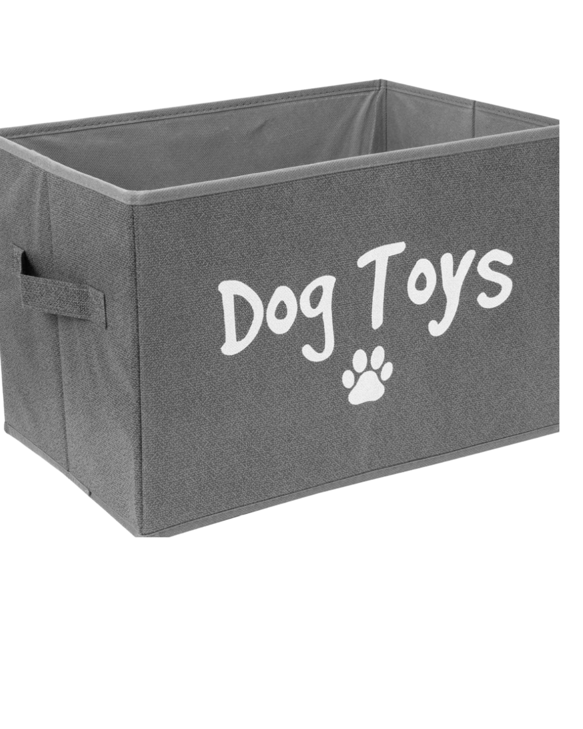 Smart Choice Grey Polyester Folding Toy Organizer – 53cm x 35cm x 35cm