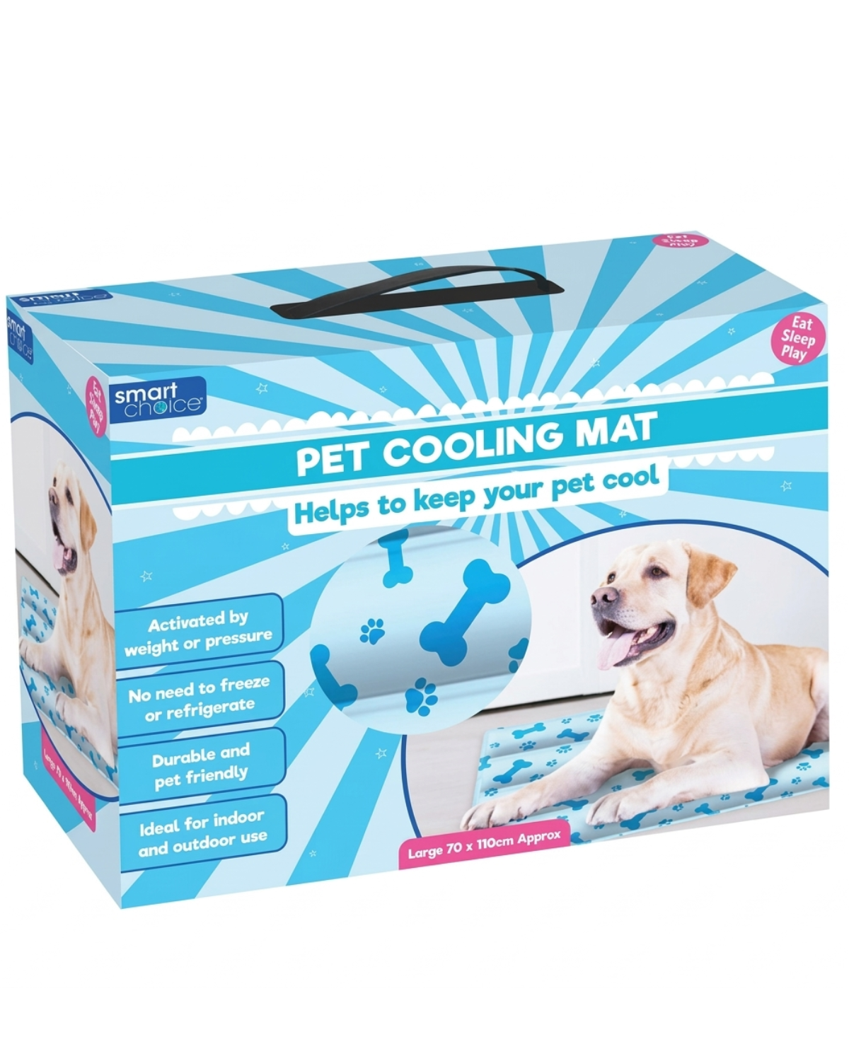 Smart Choice Cooling Pad for Pets – Large Size, 70x110cm